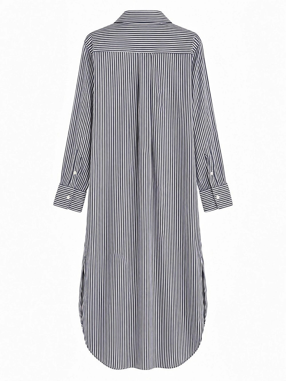 La Ligne Striped Button Down Dress - Picture 2 of 4
